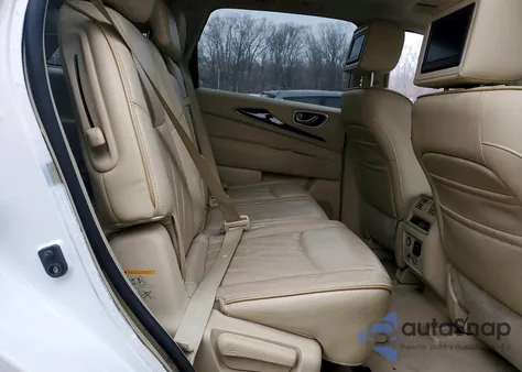 2014 Infinity Qx60 Base z USA, uszkodzony, nr VIN 5N1AL0MMXEC509829